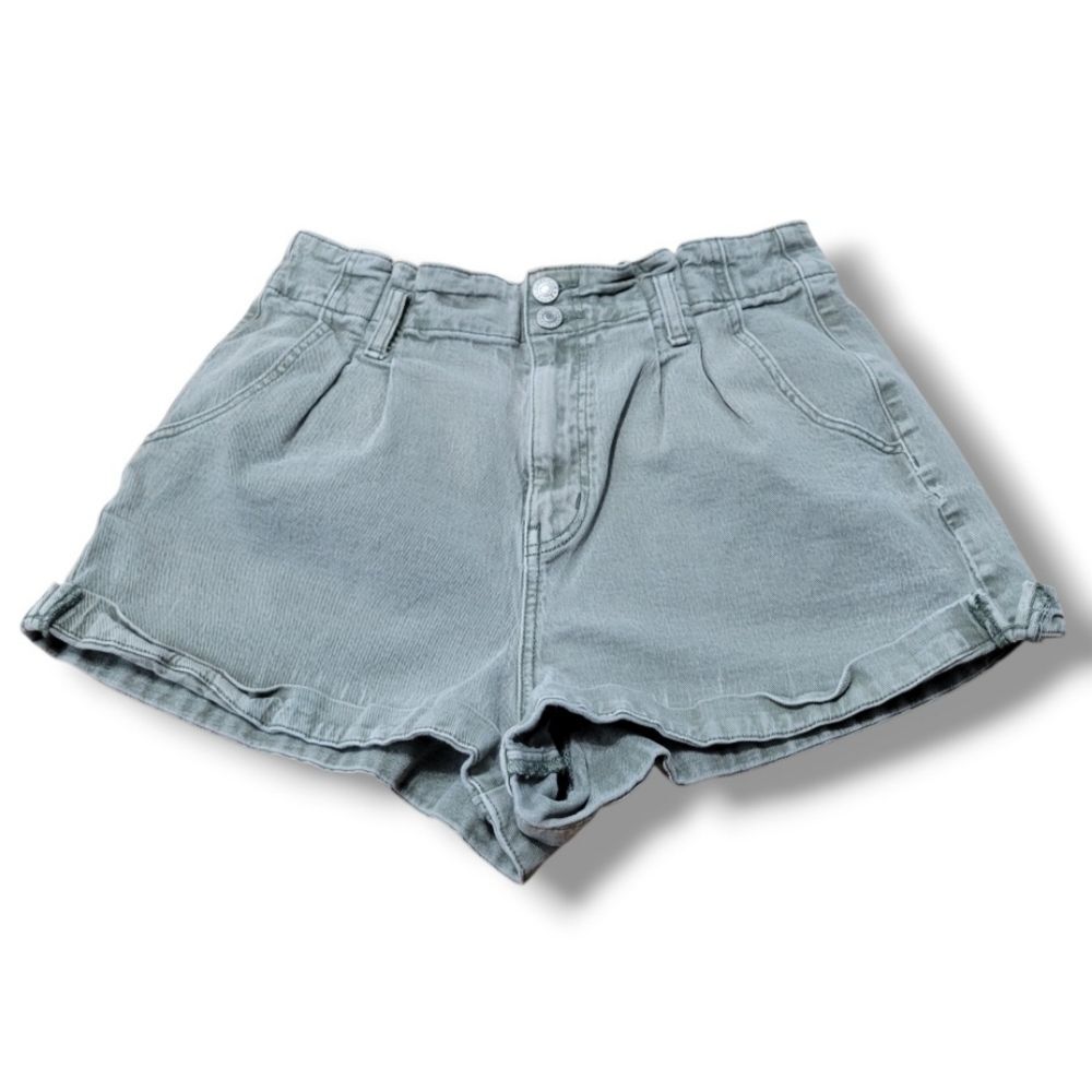 American Eagle Shorts Size 10 W29"xL2" AE Highest Rise Mom Shorts Stretch Denim
